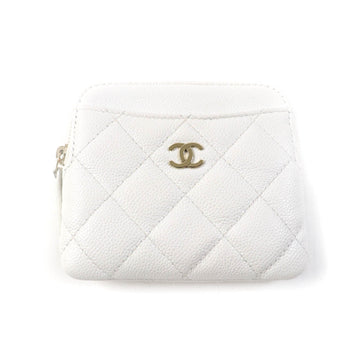 Top Quality Chanel Classic Zip Coin Purse Leather Skin