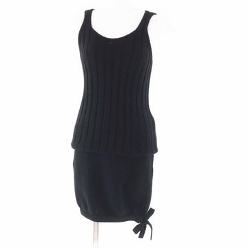 Chanel COCO Mark Cashmere Dress