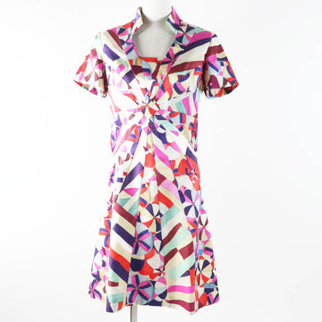Chanel COCO Mark Pattern Silk One Piece