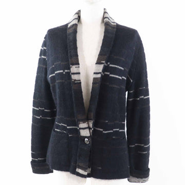 Chanel COCO Mark Wool Mohair Knit Cardigan