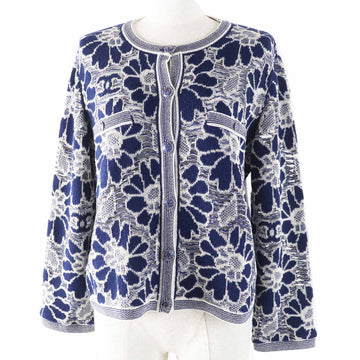 Chanel P63038 COCO Markx Floral Wool Cotton Cardigan