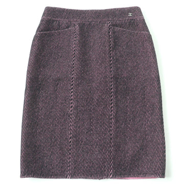 Chanel 22K P73608V65162 Wool Silk Skirt