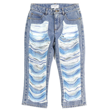 Chanel P60217V46019 Cotton Polyamide Pants