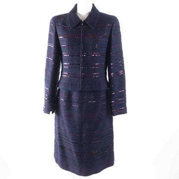 Chanel COCO Mark Tweed Wool Setup