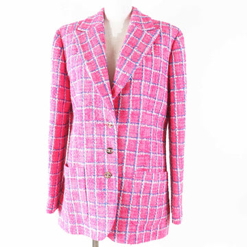 Chanel COCO Mark Jewel Button Tweed Cotton Polyamide Jacket