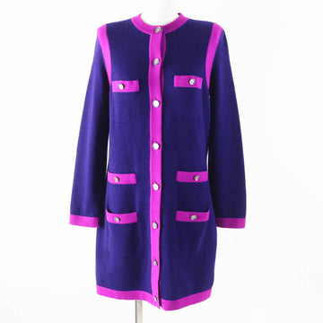 Chanel 23AW P75656 Cashmere Long Knit Cardigan