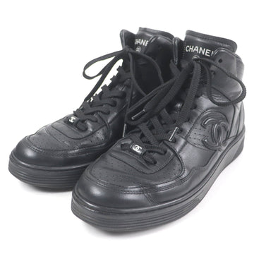 Chanel COCO Mark Leather Sneakers