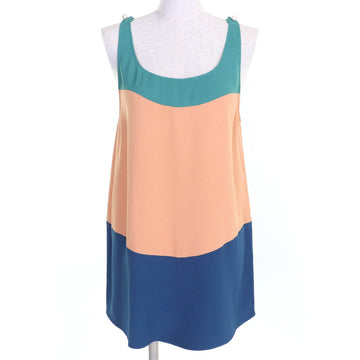 Chanel COCO Mark Pearl Button Sleeveless Top