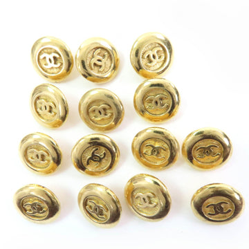 Chanel COCO Mark Metal Button Accessory Set