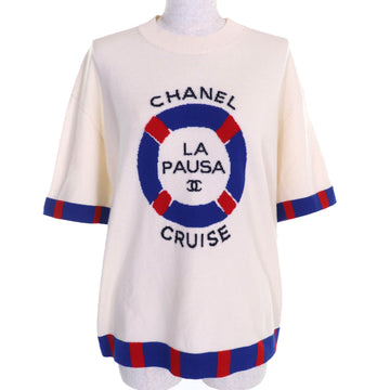 Chanel LA PAUSA COCO Mark logo Cashmere Knit