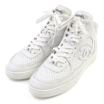 Chanel COCO Mark Leather Sneakers
