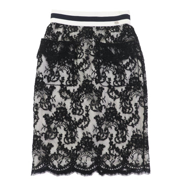 Chanel P56061V42335 Floral lace Skirt