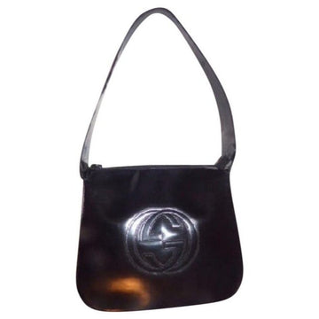 Gucci Black  Leather Soho Shoulder Bag