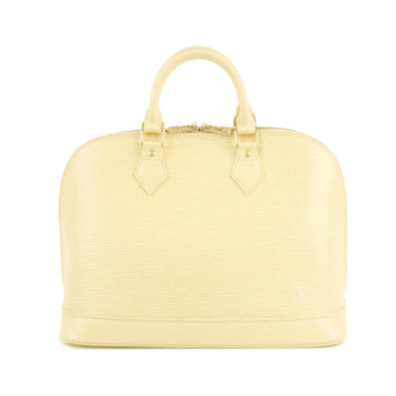 Louis Vuitton Epi Alma Hand Bag Vanilla M5214A