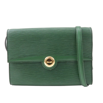 Louis Vuitton Epi Pochette Arche Shoulder Bag Borneo Green M52574
