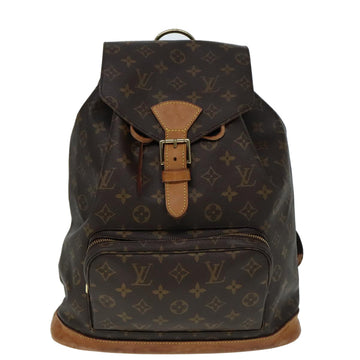 Louis Vuitton Montsouris  Canvas Backpack Bag