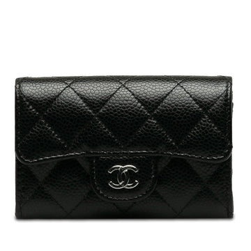 Top Quality Chanel Matrases Cocomark Classic Card Cards In Black Leather Skin  Chanel