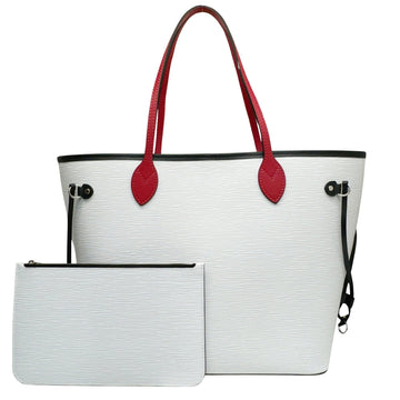 Louis Vuitton Neverfull Mm  Leather Tote Bag