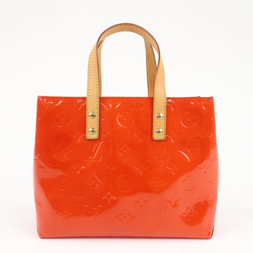 Louis Vuitton Monogram Vernis Lead PM Hand Bag Rouge M91088