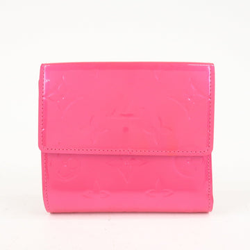 Louis Vuitton Vernis Porte Monnaie Billets Carte Credit M9139F