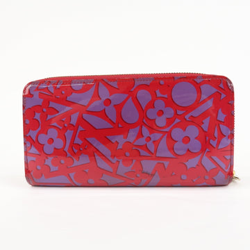 Louis Vuitton Sweet Monogram Vernis Zippy Wallet RoseIndien M90123