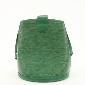 Louis Vuitton Epi Cluny Shoulder Bag Borneo Green M52254