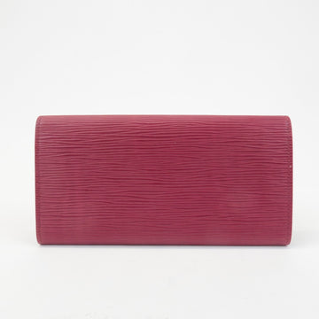 Louis Vuitton Epi Portefeuille Emily Wallet Fuchisa M60851