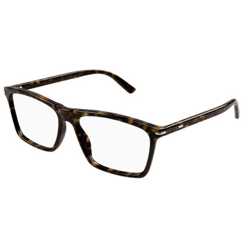 Gucci Eyeglasses Square Full Rim, Black Frame and Clear Demo Lenses Lens GG1445O001