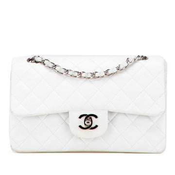 Chanel Matelasse Double Flap Lambskin Shoulder Bag