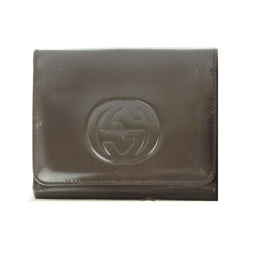 Gucci Brown  Leather Vintage Wallet