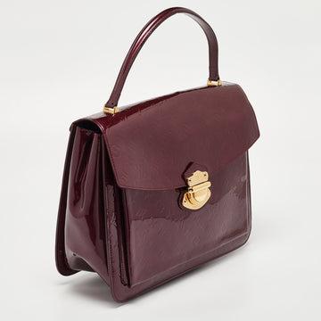 Louis Vuitton Amarante Monogram Vernis Mirada Bag