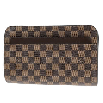Louis Vuitton Saint Louis  Canvas Clutch Bag