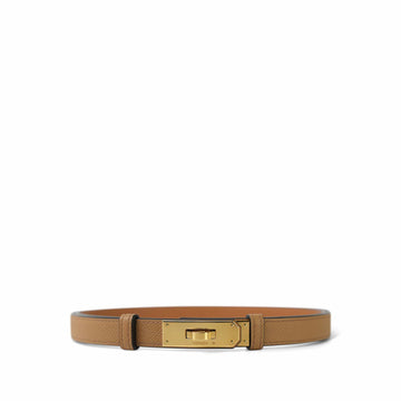 Kelly Belt Biscuit leather  B Stamp
