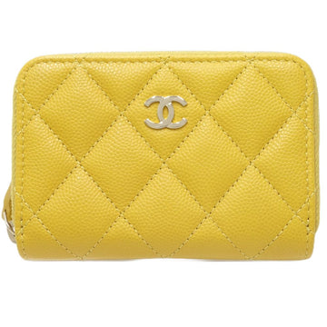 Top Quality Chanel Leather Skin Classic Zip Coin Purse AP0216