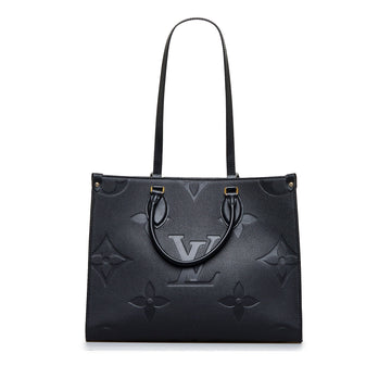 Louis Vuitton Onthego GM Black Monogram Empreinte