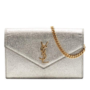 Classic Monogram Wallet on Chain Leather