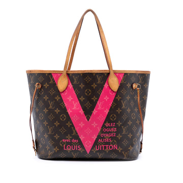Neverfull NM Tote Limited Edition V Monogram Canvas MM