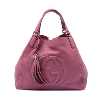 Soho Shoulder Bag Leather Medium