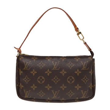 Louis Vuitton Pochette Accessoire  Canvas Clutch Bag