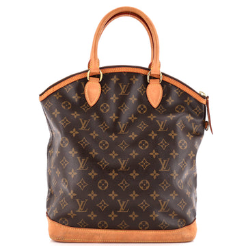 Lockit Handbag Monogram Canvas Vertical