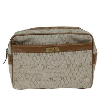 Dior Honeycomb  Canvas Clutch Bag