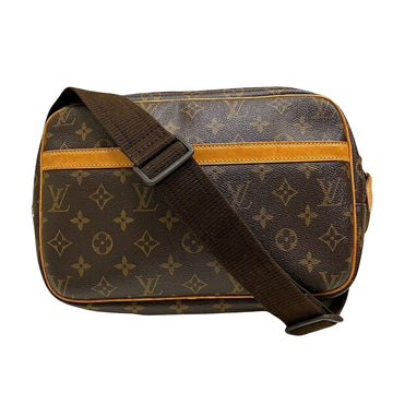Louis Vuitton Reporter Pm  Canvas Shoulder Bag