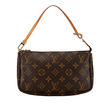Louis Vuitton Pochette Accessoires  Canvas Clutch Bag