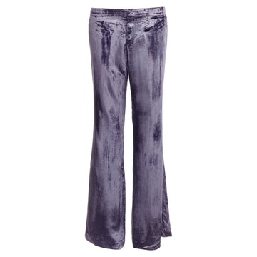 Gucci Tom Ford velvet low waist pants