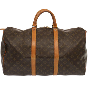 Louis Vuitton Keepall 50  Canvas Travel Bag