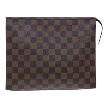 Louis Vuitton Poche Toilette  Canvas Clutch Bag