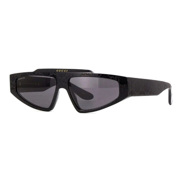 Gucci Sunglasses Cat Eye Full Rim, Pink with GG Pattern Frame and Light Pink Lens GG1591S003