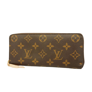 Louis Vuitton Portefeuille Clémence  Canvas Wallet
