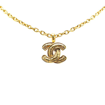 Chanel Coco Mark Matelasse Necklace