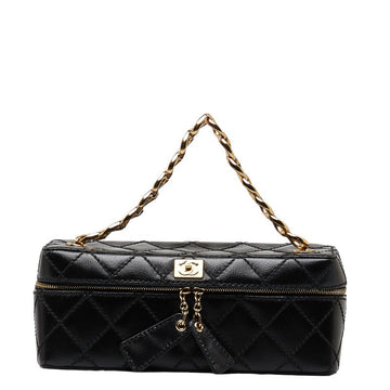 Top Quality Chanel Leather Matelasse Vanity Bag
